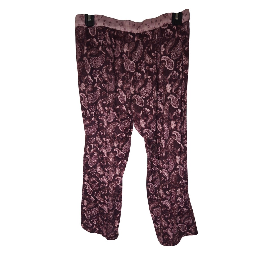Lucky Brand Paisley Print Pajama Set Women's Size S Top Pants Lounge Sleepwear - Picture 6 of 6